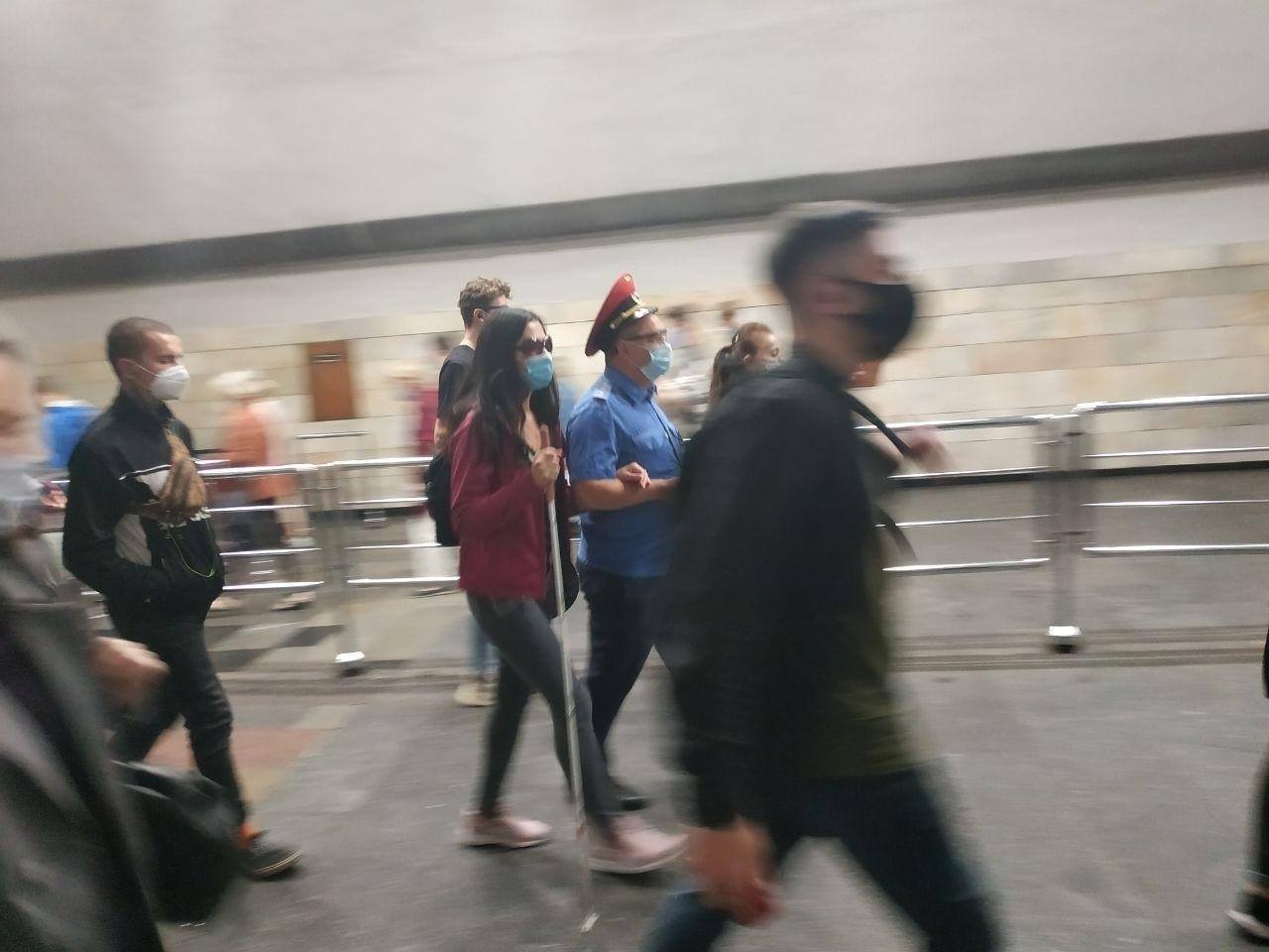 В киевском метро произошла трогательная история: поступок человека!